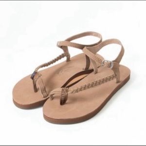 Marley toe loop braided sandal